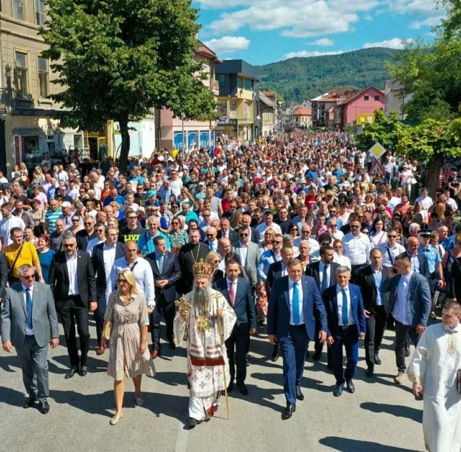 DAN POSLIJE POSJETE PATRIJARHA PORFIRIJA DOBOJU