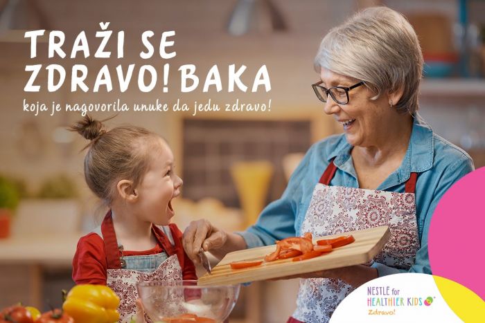 FOTO: Dobojski Info | Nestlé traži Zdravo! Baku koja je uspjela nagovoriti unuke da jedu zdravo!