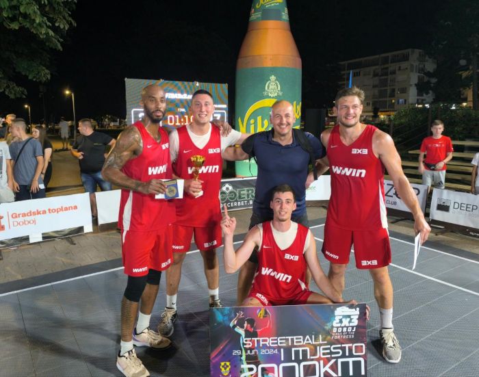 DOBOJ: Wwin 3x3 Iz Zenice Pobjednik 3x3 Turnira