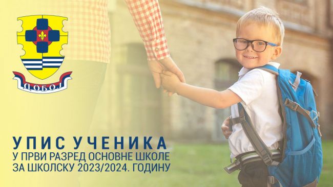 FOTO: Dobojski Info | Upis učenika u prvi razred osnovne škole za školsku 2023/2024. godinu