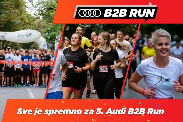 FOTO: Dobojski Info | VIŠE OD 1.700 UČESNIKA Sve je spremno za 5. izdanje Audi B2B Run utrke 