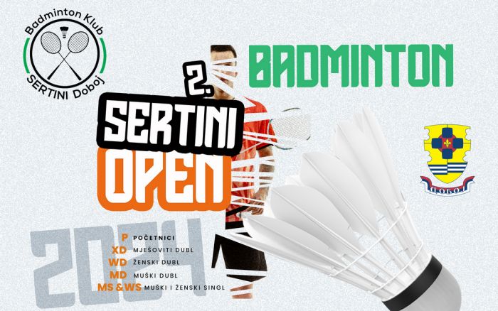 FOTO: Dobojski Info | DOBOJ: &quot;Sertini Open 2024&quot; obogaćuje badminton scenu