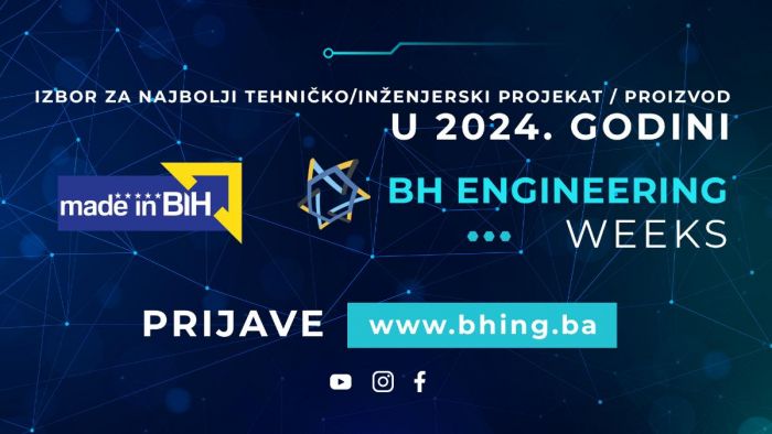 IZBOR NAJBOLJIH &quot;MADE IN BIH&quot; PROJEKATA, PROIZVODA I INOVACIJA ZA 2024. GODINU