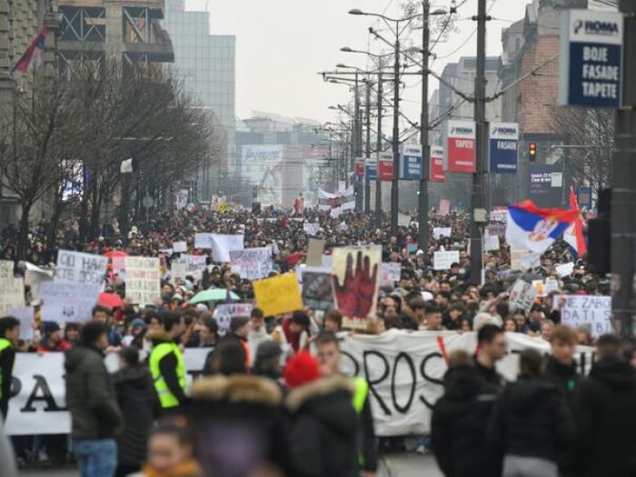 MASOVNI ODGOVOR NA STUDENTSKI POZIV: Srbija u protestu - istorija se već piše (FOTO) (VIDEO)