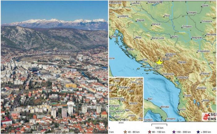 FOTO: Avaz | JAVLJA EMSC  Novi zemljotres u Bosni i Hercegovini