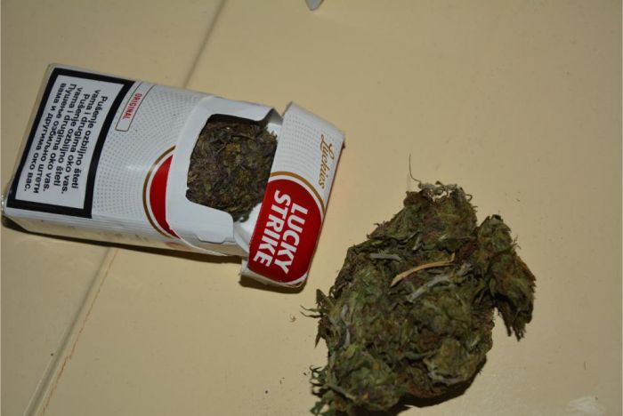 FOTO: Dobojski Info | DOBOJ: U pretresu pronađena marihuana