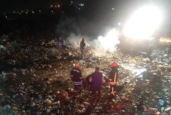 FOTO: Dobojski Info | OPET GORI DEPONIJA SMEĆA: Doboj se ponovo guši. (FOTO)