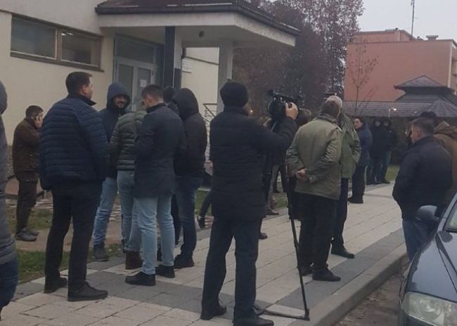 FOTO:RTRS | DOBOJ: Sindikat radnika Šumskog gazdinstva Doboj u štrajku