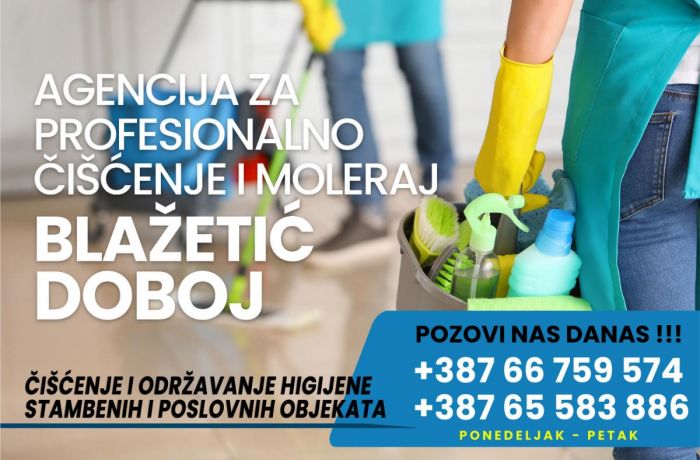 FOTO: Dobojski Info | Očistite svoj prostor s Agencijom za profesionalno čišćenje &quot;BLAŽETIĆ&quot; Doboj!