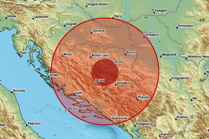 Trajao par sekundi Zemljotres jačine 3,5 stepeni po Richteru pogodio Zenicu