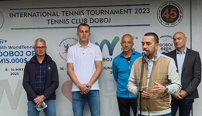 DOBOJ: Otvoren glavni dio ITF turnira “Doboj open 2023”, pobjednik dobija 15 ATP bodova (FOTO)