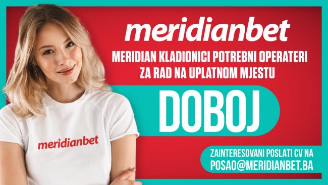 FOTO: Dobojski Info | MERIDIAN KLADIONICI U DOBOJU POTREBNI OPERATERI