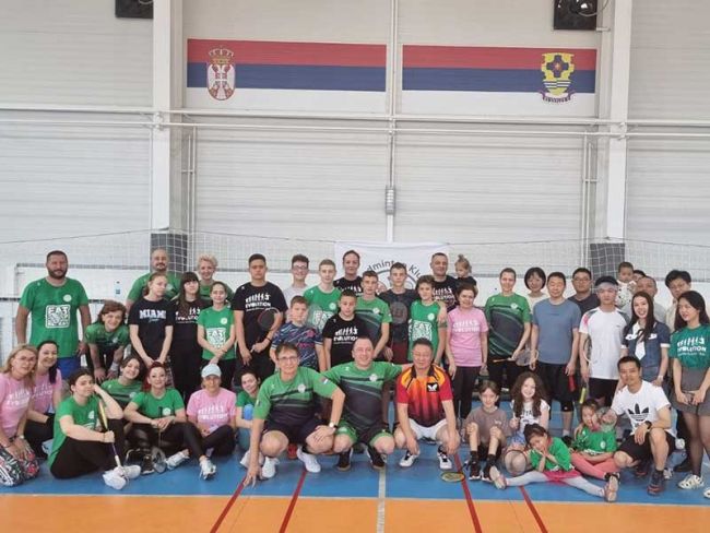 FOTO: Dobojski Info | DOBOJ: Badminton klub Sertini dočekao prijatelje iz Ambasade Narodne Republike Kine