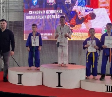 DOBOJ: Bronzana medalja za Džudo klub "Morote" Petrovo na Prvenstvu Republike Srpske (FOTO)